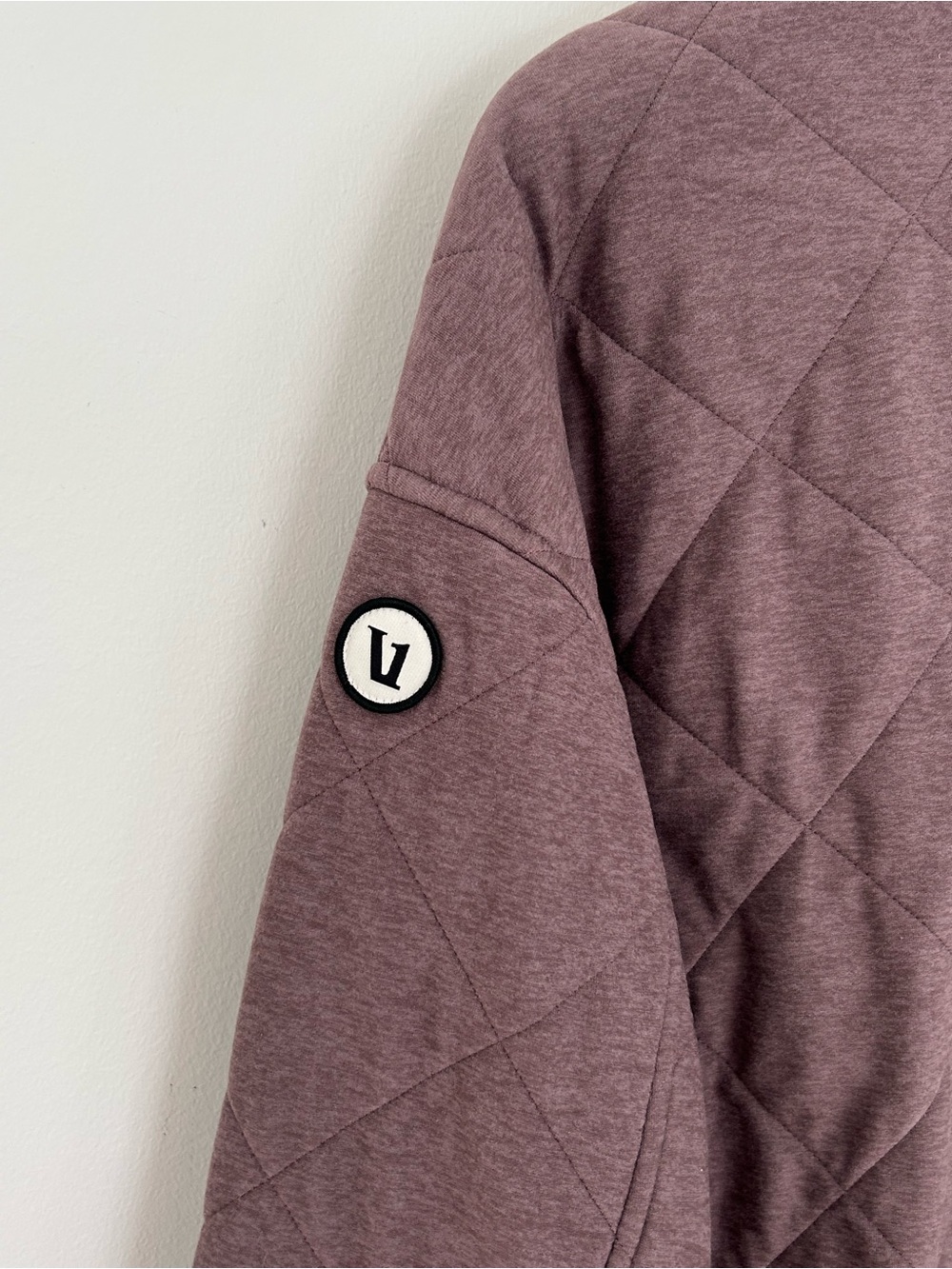 Vuori Halo Insulated Quilted Jacket Hazel Heather Small - Picture 6 of 12